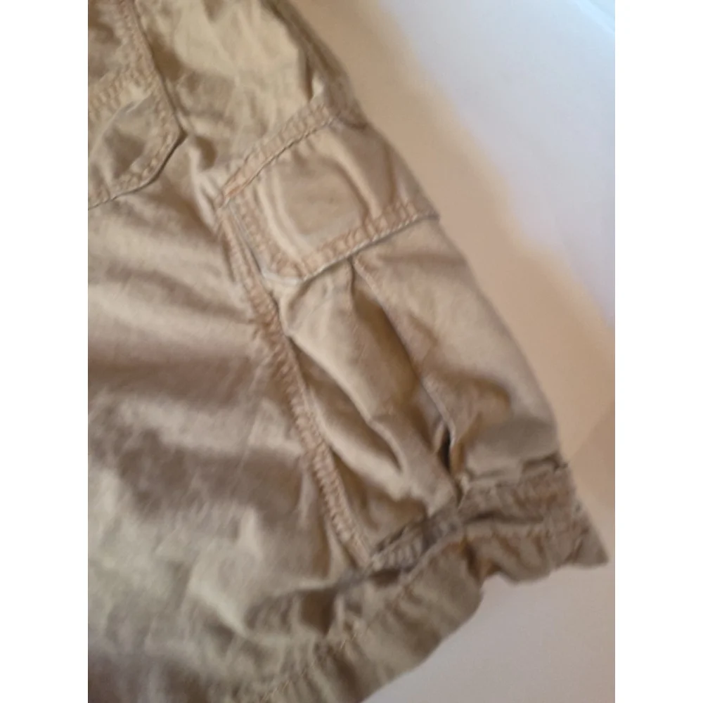 Ridgecut Toughwear Men’s Cargo Work Shorts 42 Outdoor Khaki Hiking 100% Cotton